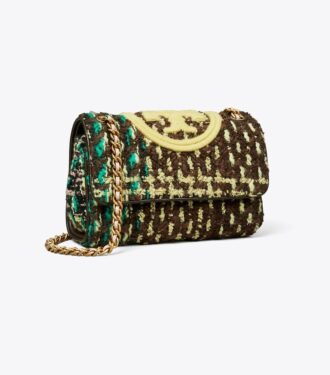 Lille Fleming Soft Tweed konvertibel skuldertaske