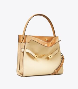 Lille Lee Radziwill Pebbled Double Bag