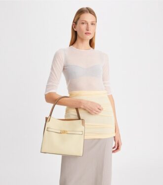 Lille Lee Radziwill Pebbled Double Bag