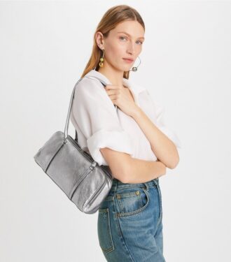 Lille Metallic Marshmallow Satchel