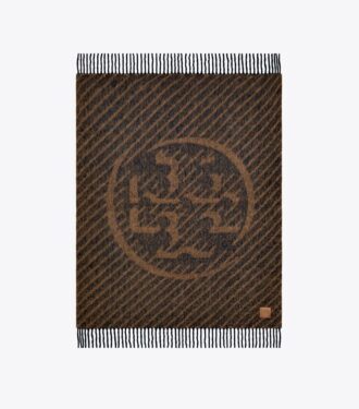 Logo Stripe Bouclé-tæppe Logo Stripe Bouclé-tæppe