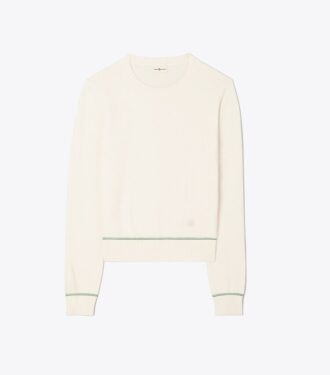 Luxe Cashmere Tipped Sweater