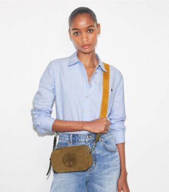 Miller Mini Suede Crossbody Taske Miller Mini Suede Crossbody Taske