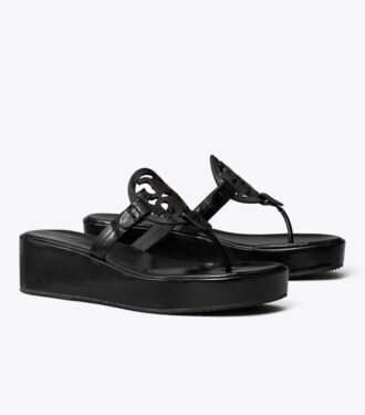 Miller Patent Wedge Sandal Miller Patent Wedge Sandal
