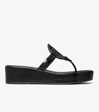 Miller Patent Wedge Sandal Miller Patent Wedge Sandal