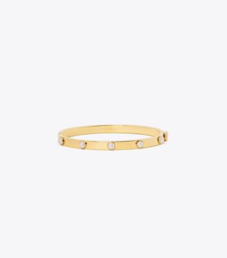 Miller Stud Pearl 5 mm hængselarmbånd