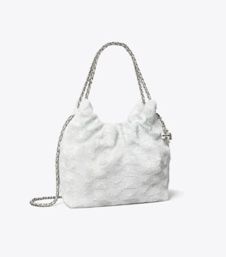 Mini Fleming Sequin Hobo-taske