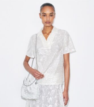 Mini Fleming Sequin Hobo-taske