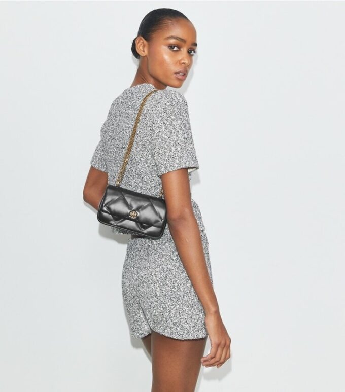 Mini Kira Diamond Quilt Flap Bag
