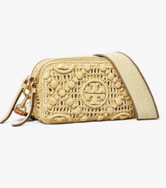 Mini Miller Raffia Crossbody Taske