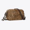 Mini Miller skuldertaske med leopardprint
