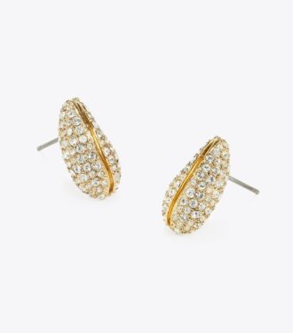 Mini Pierced Pavé øreringe
