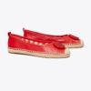 Minnie ballet-espadrille, læder