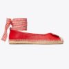 Minnie ballet-espadrille, læder