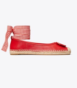 Minnie ballet-espadrille, læder