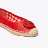 Minnie ballet-espadrille, læder