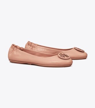 Minnie Travel Ballet med læderlogo