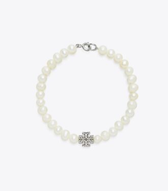 Moondance perle- og pavéarmbånd