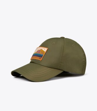 Nylon baseballkasket med patch