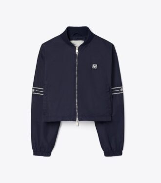 Nylon bomberjakke