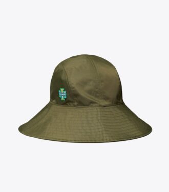 Nylon-buckethat med bred skygge