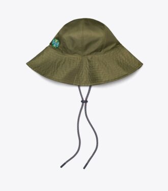 Nylon-buckethat med bred skygge