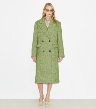 Oversized twill-frakke