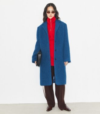 Oversized uldfrakke