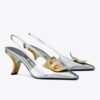 Patos Uens slingback-hæl Patos Uens slingback-hæl