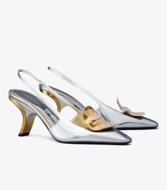 Patos Uens slingback-hæl