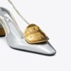 Patos Uens slingback-hæl Patos Uens slingback-hæl