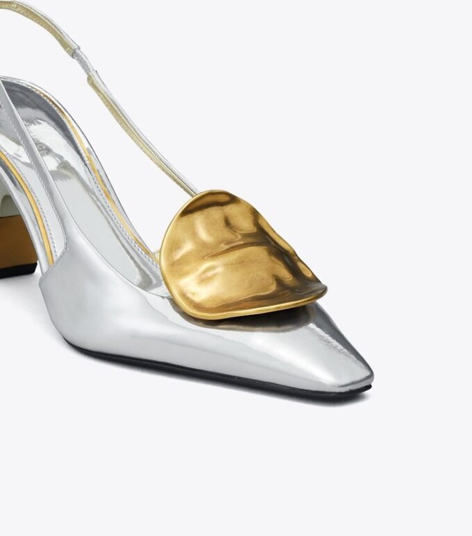 Patos Uens slingback-hæl Patos Uens slingback-hæl