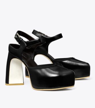 Peep-toe platformssandal
