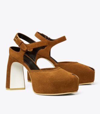 Peep-toe platformssandal