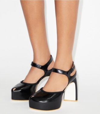 Peep-toe platformssandal