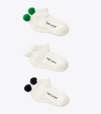 Performance Compression Pom-Pom Socks, 3-pak