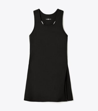 Performance Jersey tennis kjole med sideslids