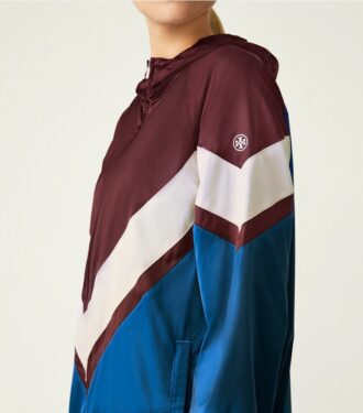 Performance Satin Chevron løbejakke