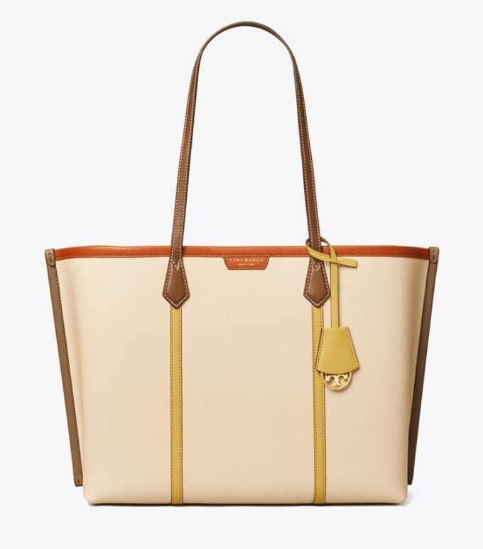 Perry Color-Block Triple-Compartment Tote Perry Color-Block Triple-Compartment Tote