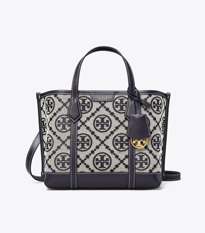 Perry T Monogram lille tote med tre rum