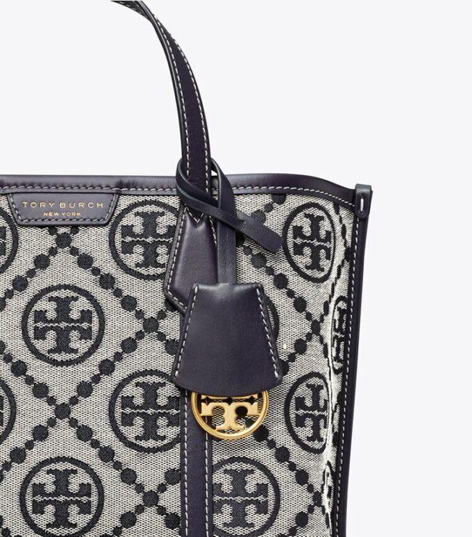 Perry T Monogram lille tote med tre rum