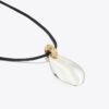 Pierced Large Pendant Necklace