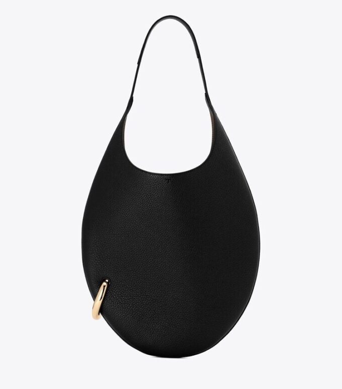 Pierced Pebbled håndtaske