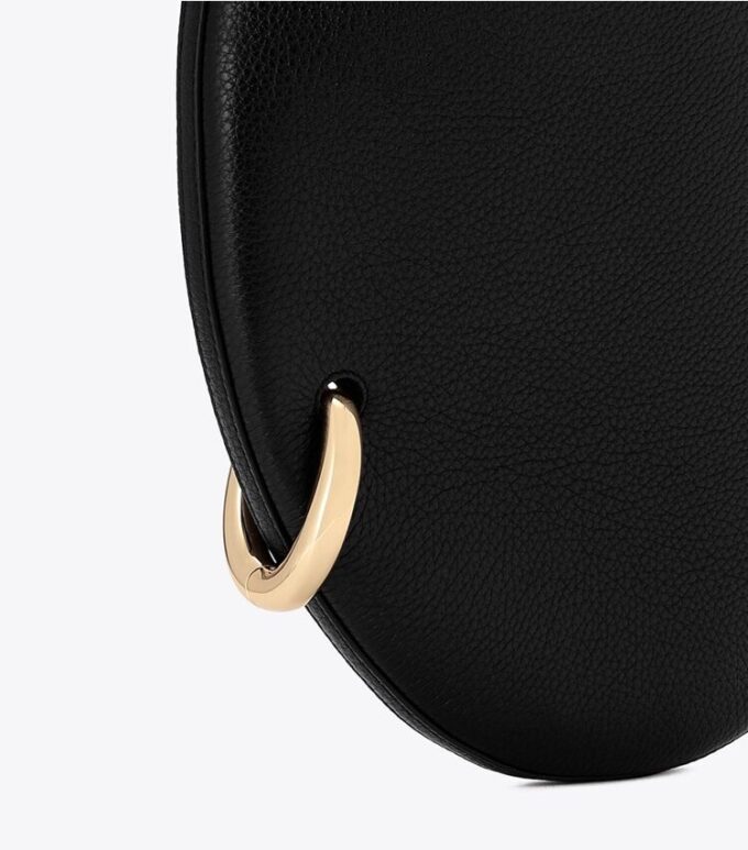 Pierced Pebbled håndtaske
