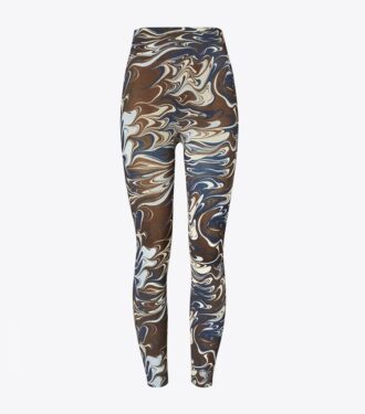 Printet sømløs 7/8-legging