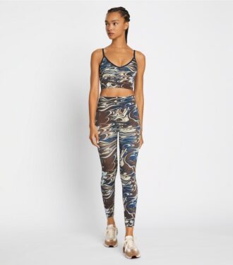 Printet sømløs 7/8-legging