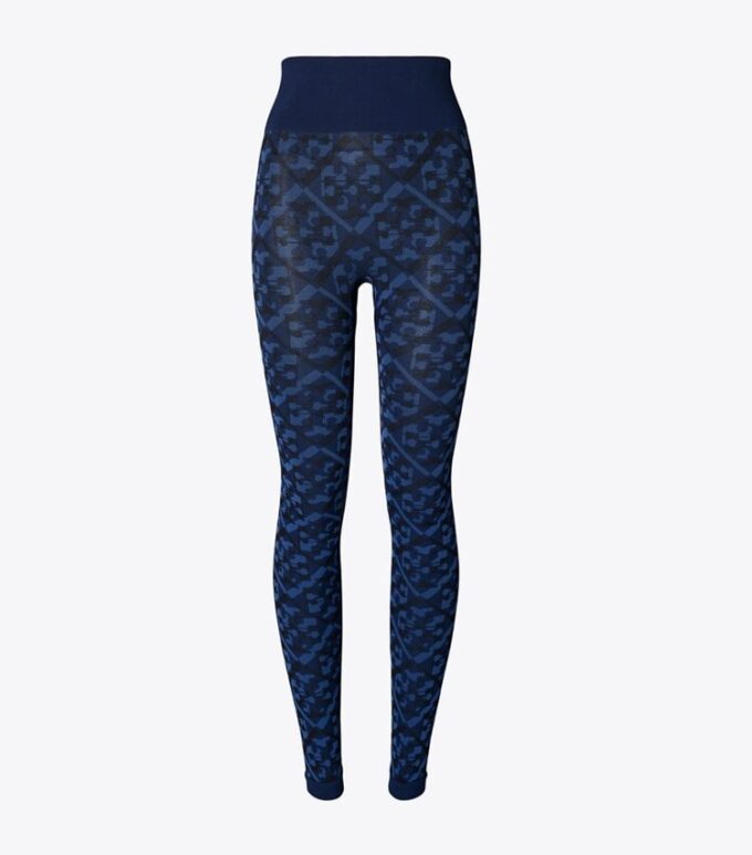 Prismatisk T Monogram Jacquard sømløs legging