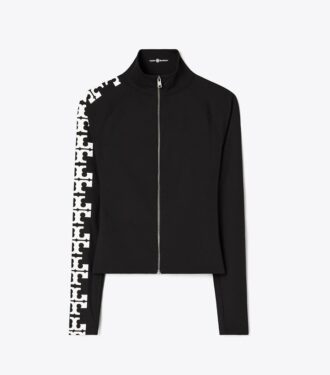 Reflekterende nylon-logo-zip-top