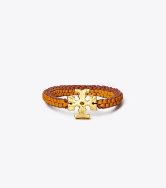 Roxanne vævet læderarmbånd Roxanne vævet læderarmbånd