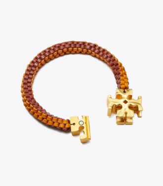 Roxanne vævet læderarmbånd Roxanne vævet læderarmbånd